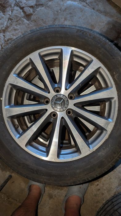 Jantes 17 5x112 Originais Mercedes com pneus