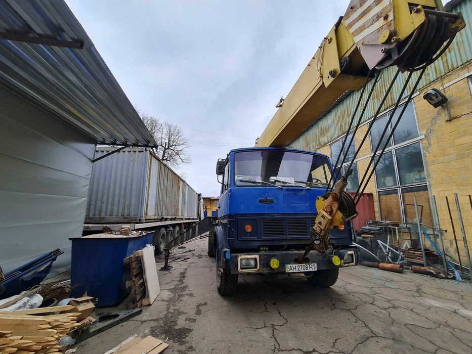 Послуги Автокранів Трал Вишка Фура Єкскаватор Маніпулятор Кран грузоперевозки