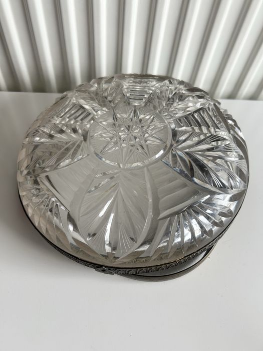 Bracia Henneberg kryształowa żardniera Szkoła Jazdy Konnej 1939r