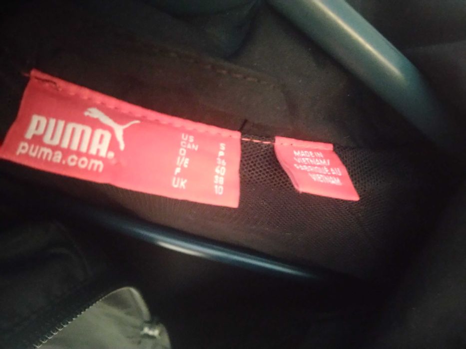 Bluza rozpinana, czarna, na zamek, marka Puma.