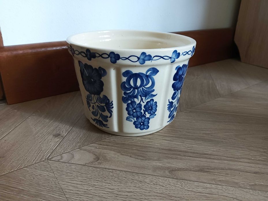 Doniczka ceramiczna malowana Włocławek