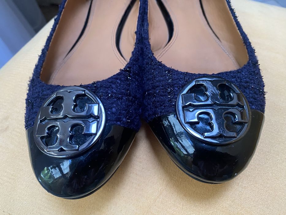 Tory Burch granatowe 42