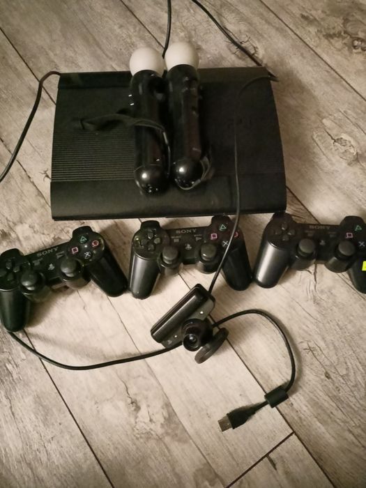 PS3 zestaw movy kamera