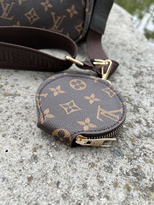 Брендова жіноча сумка трансформер Louis Vuitton 3 в 1 Multi Pochette кросбоді через плече