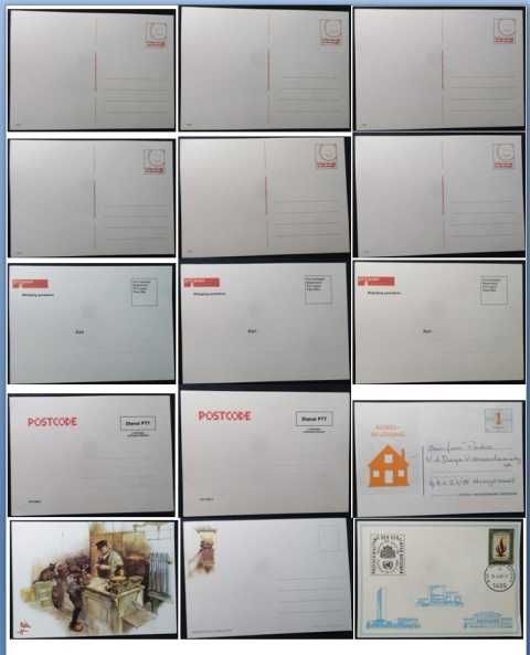 Lote com 25 cartões postais de vários países (R012)