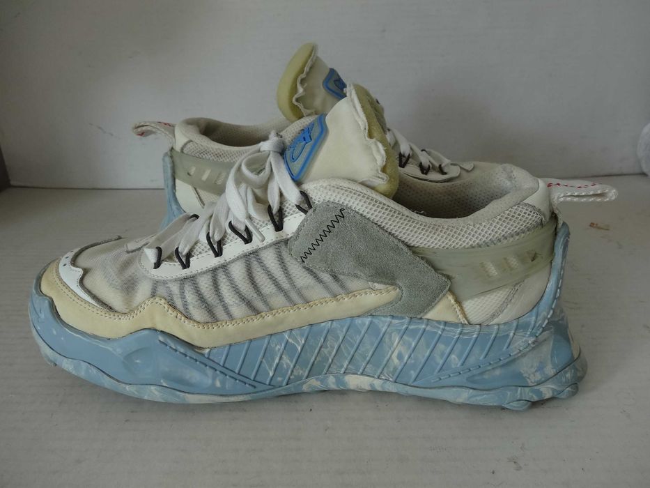 Buty OFF-WHITE ODSY-1000 Blue Marble roz 44 Sneakersy Męskie