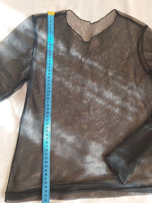 Жіночий прозорий гольф із сітки