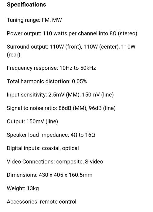 Sony QS STR-DB930 "Monstro!"