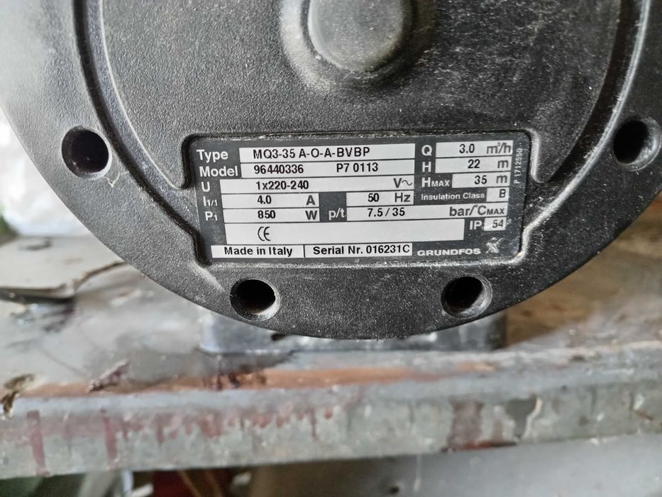 Pompy Wodne  do hydroforu