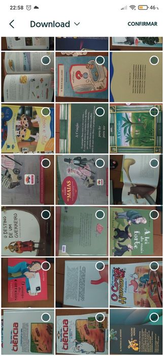 Livros vários e coleções completas crianças e jovens