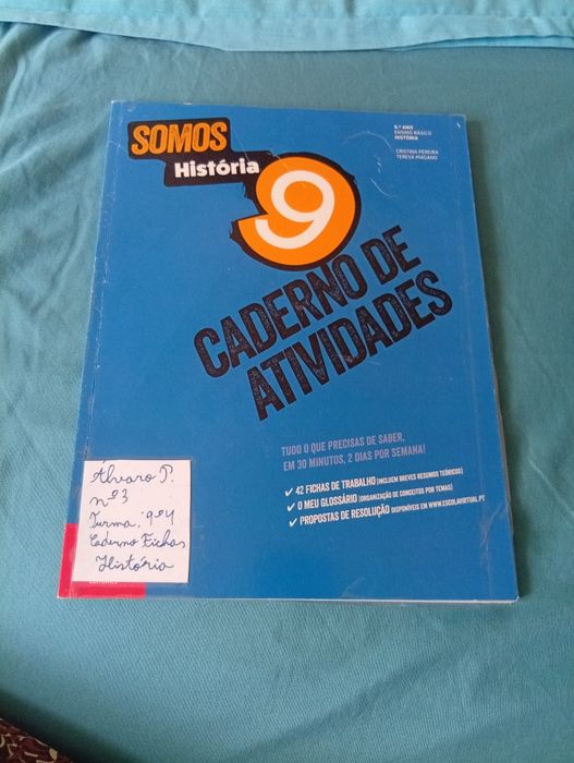 Caderno de atividades - 9 ano