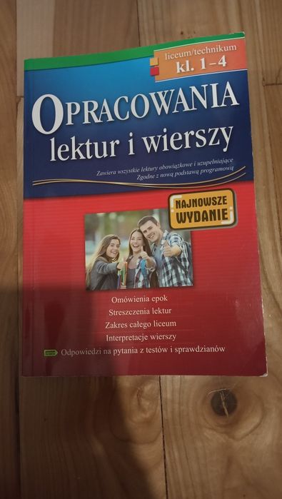 Opracowania lektur i wierszy