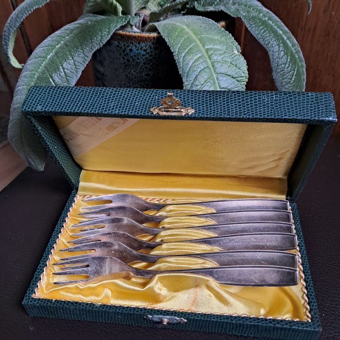 Widelczyki posrebrzane Wenz 90