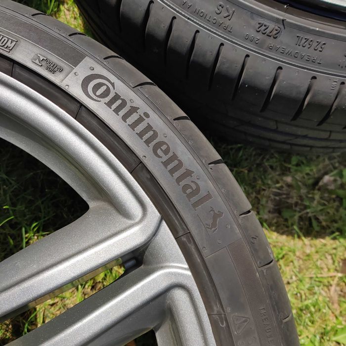 Koła 20" 5x112 Continental 275/30/20 + 245/35/20 Audi A4 A6 A8 RS6 VW W cenie KURIER