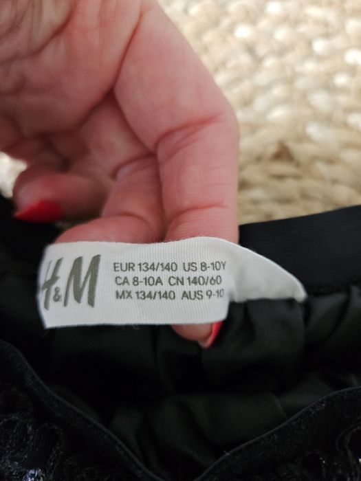 Spódniczka tiulowa H&M r.134cm