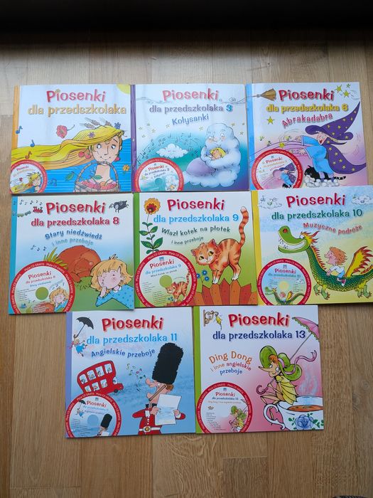 Piosenki dla dzieci płyty CD