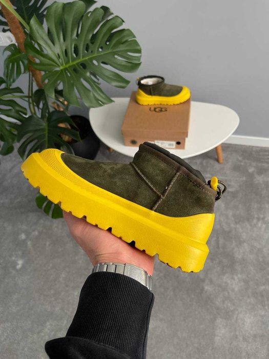 Уггі UGG CI Ultra Mini Weather Hybrid Khaki Yellow premium