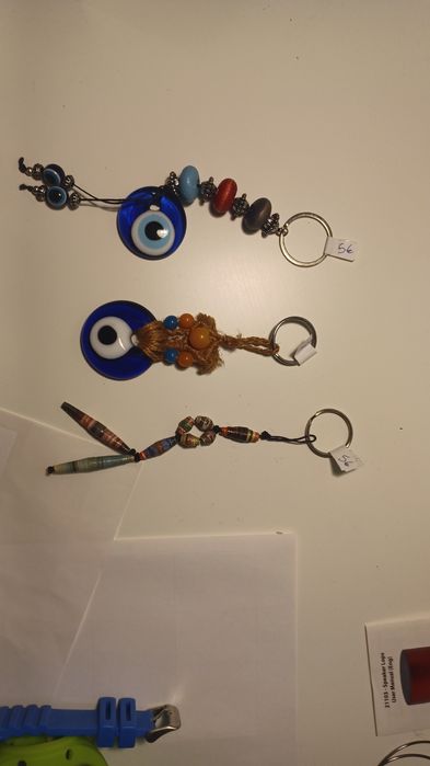 Porta chaves coloridos