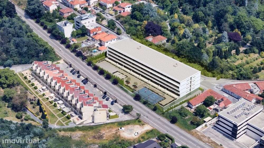 T2 Novo c/ Lugar de Garagem em Pedroso (Carvalhos)