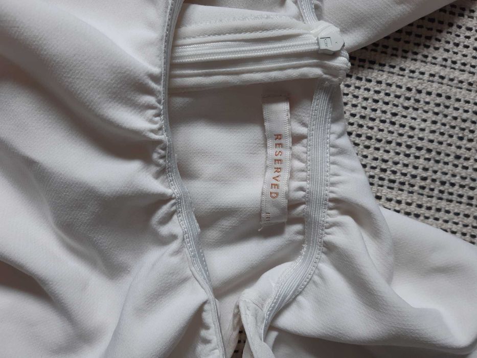 Sukienka kremowa reserved 34