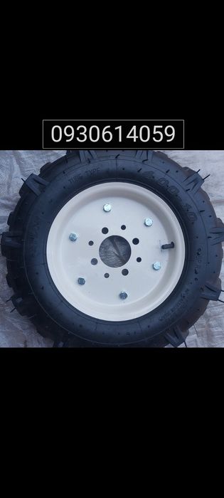 Колесо для мотоблока мини-трактора Усиленное! 4.00-8,10,12. 5.00-12