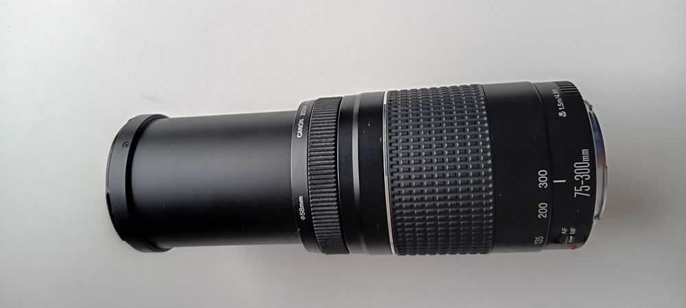 Canon Zoom lens EF 75-300mm F 4-5.6 III USM Ultrasonic AF Kraków