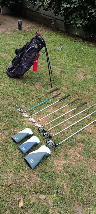 Set de tacos de golfe esquerdino / canhoto