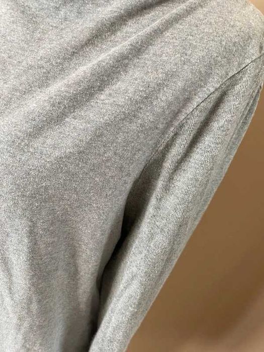 Xl 42 44 szary dres komin golf sukienka tatuum midi oversize sweter