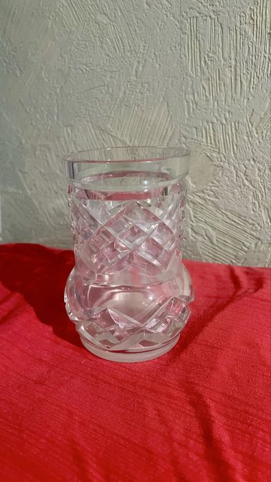 Ваза для квітів кришталь