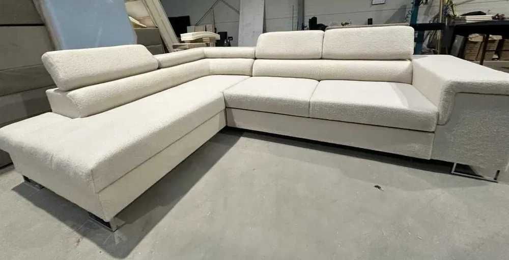 Narożnik z funkcją spania!Prawo lub lewostronny!Świetna jakość i CENA!