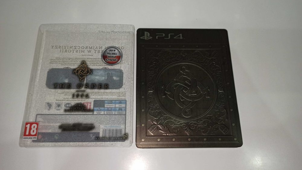 ps4 THE ORDER 1886 PL mówią po polsku edycja steelbook