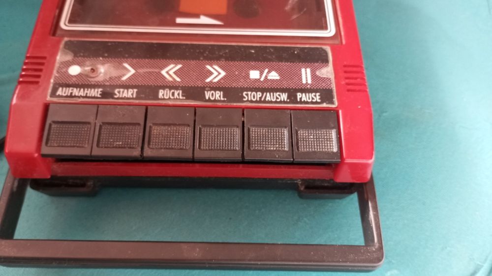 Magnetofon kaseta mobilny PRL