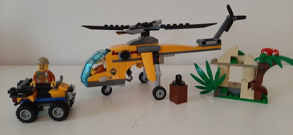 Lego city 60158 helikopter dżungla kompletny