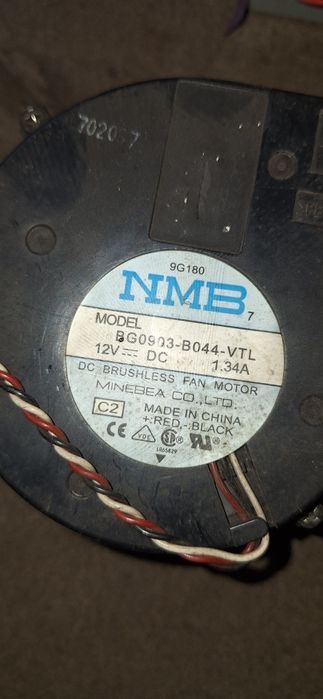 Dell zasilacz wentylator