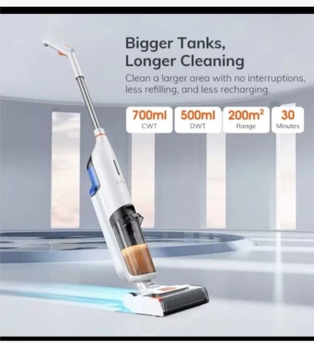 NOWY odkurzacz z funkcją MOPOWANIA Ilife W90