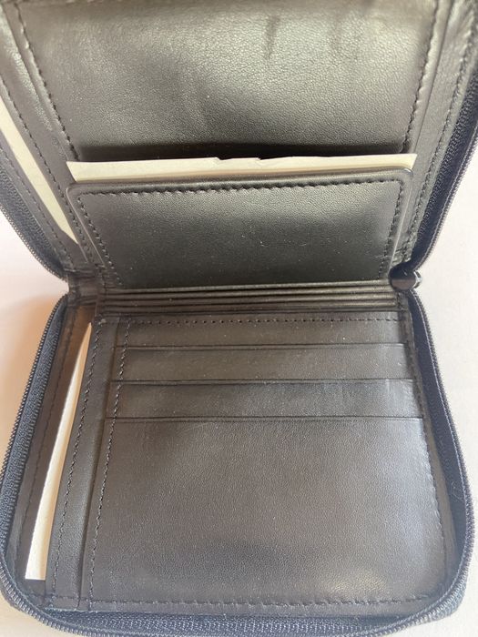 Porta moedas carteira pele