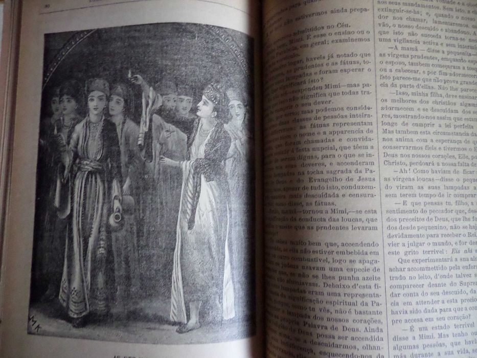 Livro de 1902 : 'Algumas Parábolas de Nosso Senhor Jesus Christo'