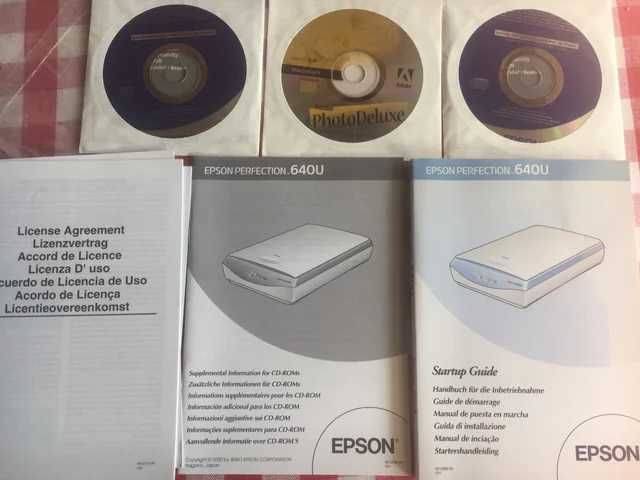 Scanner Epson Perfection 640U Model G812A