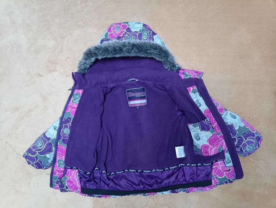 Зимовий комбінезон на дівчинку 3-4р.