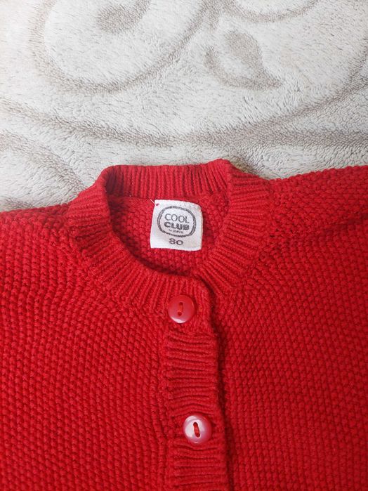 Светр, кардиган для двійні, близнят 80р. Cool Club Smyk