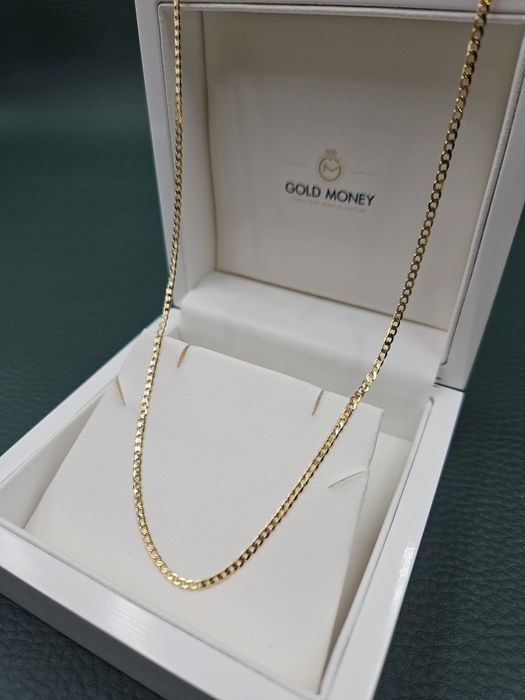 Złoty łańcuszek pancerka 585 GOLD MONEY