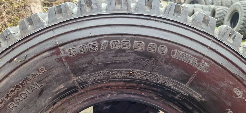 395/85r20 365/85r20 14.00r20 90% bieżnik Bez napraw