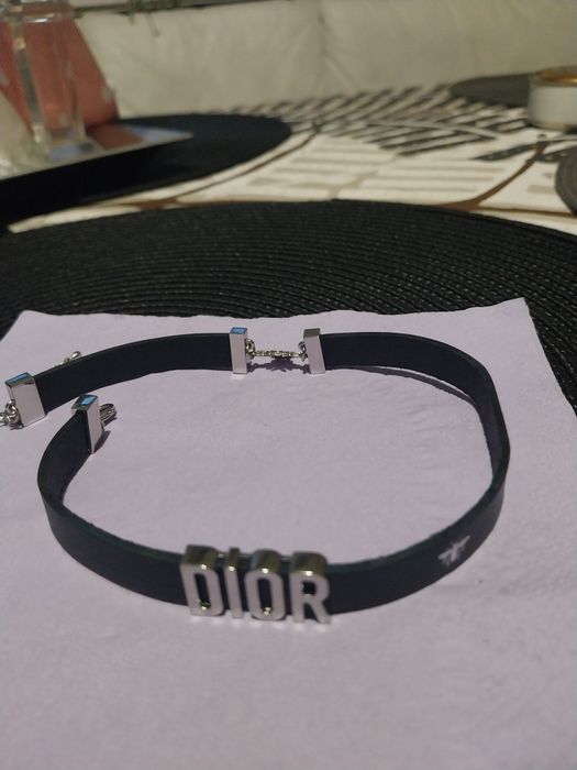 Choker, bransoleta od Dior, oryginalny