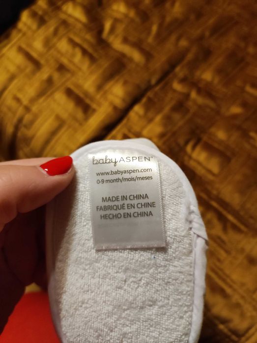 Kapcie niemowlęce + myjka masażer