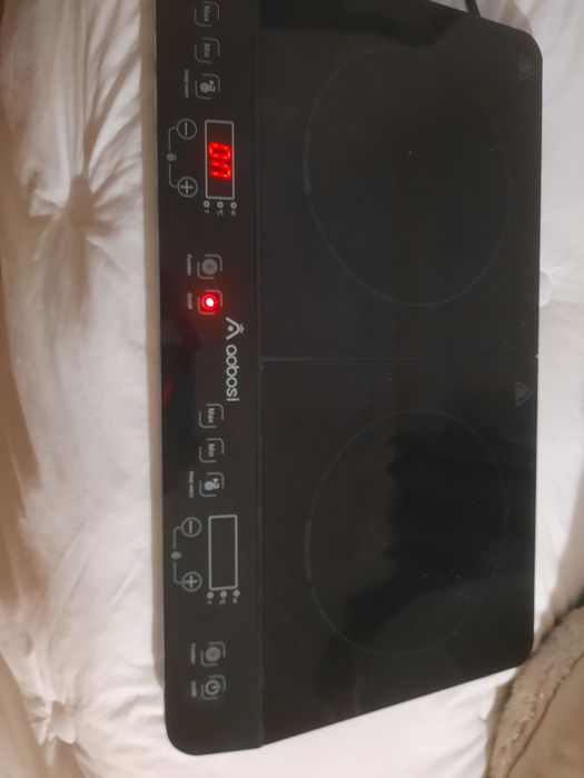 Placa indução praticamente nova