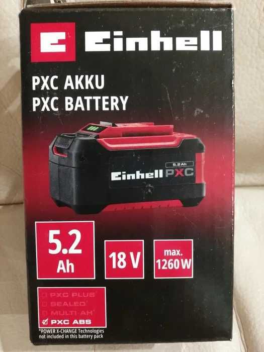 Bateria Akumulator Einhell 5,2 Ah 18V PXC