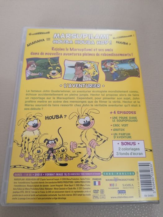 DVD Marsupilami - O aventureiro