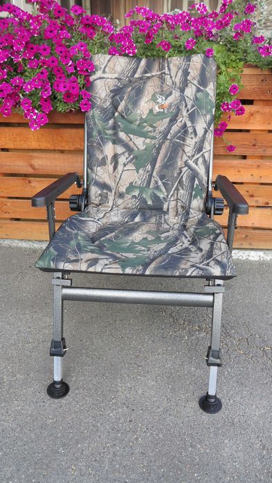 Стул КАМО карповый Ф5р кресло для рыбалки на природу шезлонг 110кг