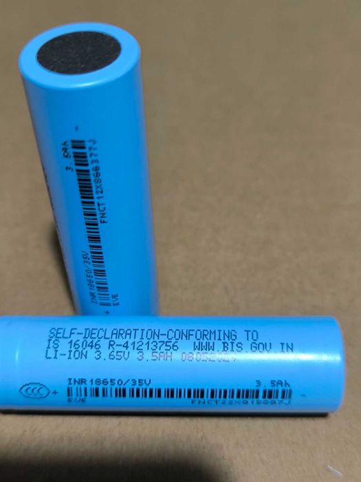 EVE INR18650-35V 3500mAh — оригінальні акумулятори, 10.2A