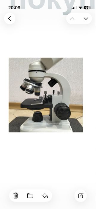 микроскоп биологичный бинокулярный, торг